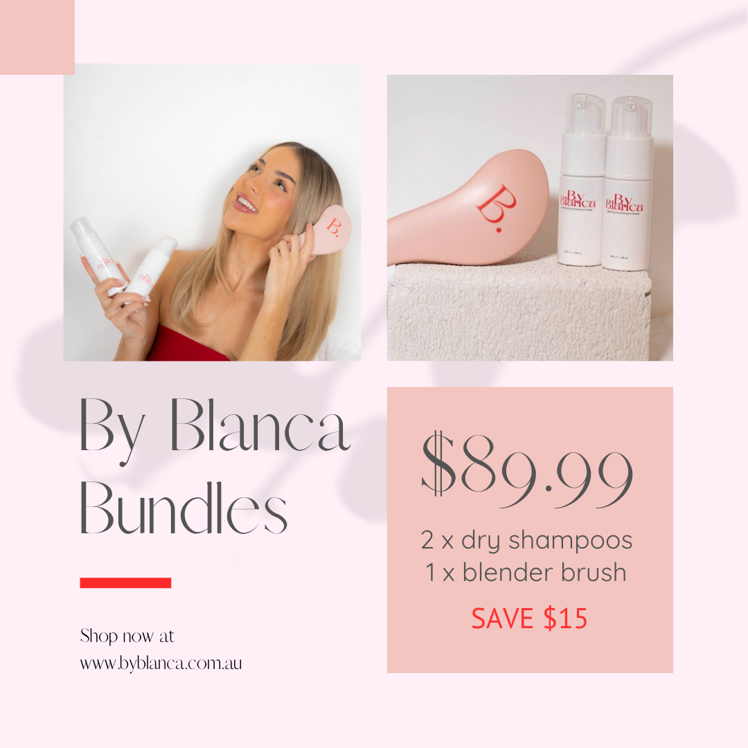 2 x Lightening Dry shampoo powders & Blender brush